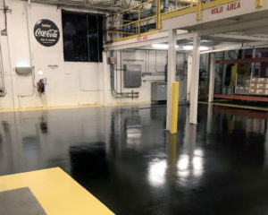 coca cola epoxy flooring