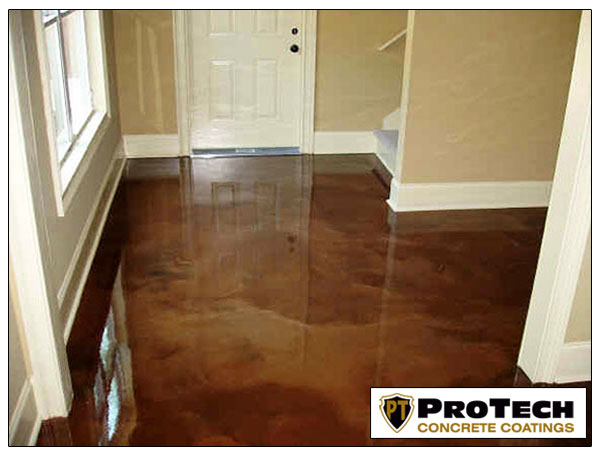 Concrete Floor Epoxy Coatings Sealers Oakland County MI | ProTech Concrete  Coatings